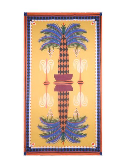 ETRO x Agostino Iacurdi maxi printed scarf - Neutrals - zdjęcie produktu nr 1