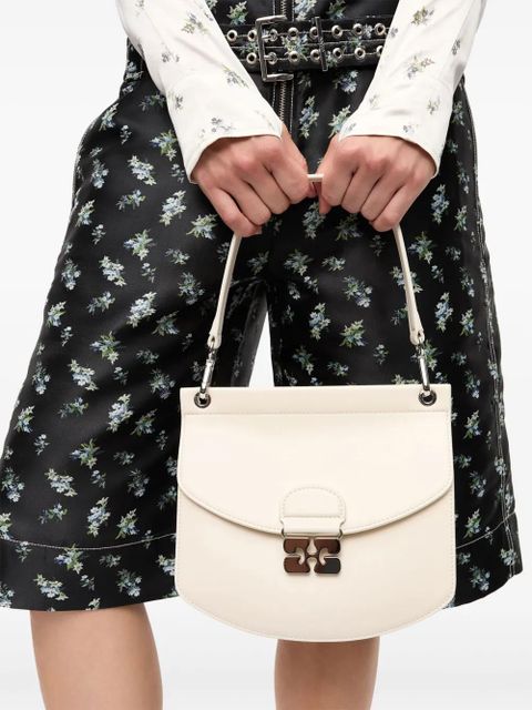 GANNI mini Apo-G cross body bag - White