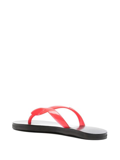 Ancient Greek Sandals Saionara Jelly flip flops - Red