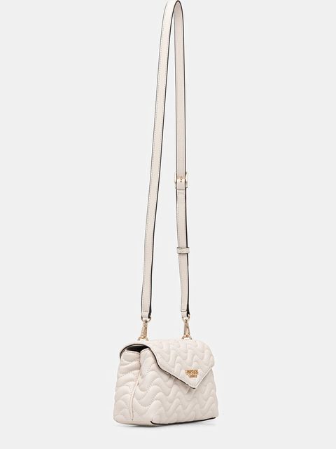 Guess torebka MELISANDRA kolor beżowy HWQG96 53780