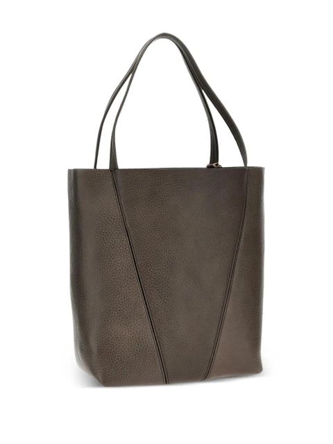 Chloé large Chloé Spin tote bag - Grey