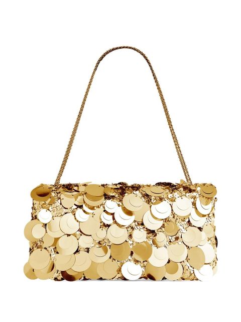 Rabanne sequin-embroidered baguette bag - Gold - zdjęcie produktu nr 1