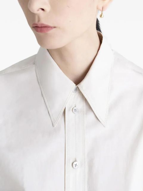 LEMAIRE mismatched drop earrings - Gold