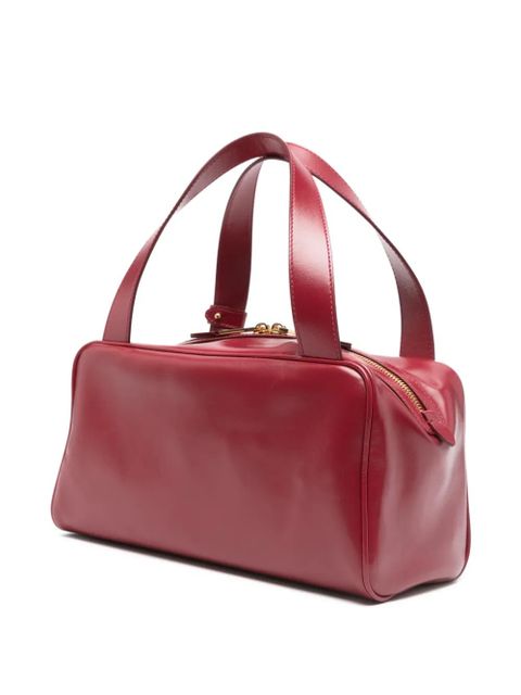 Miu Miu embossed softy shoulder bag - Red