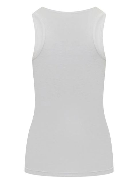 ISABEL MARANT scoop-neck tank top - White - zdjęcie produktu nr 2