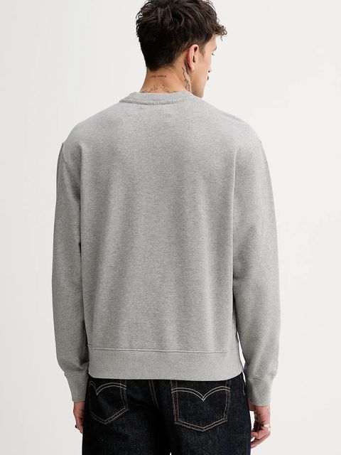 Kenzo bluza bawełniana x Verdy kolor szary z nadrukiem FF58SW2394MF.94