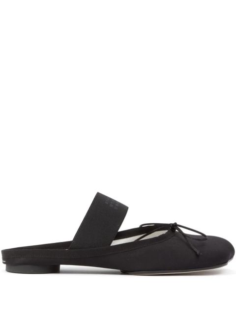 MM6 Maison Margiela anatomic-toe leather slippers - Black - zdjęcie produktu nr 1