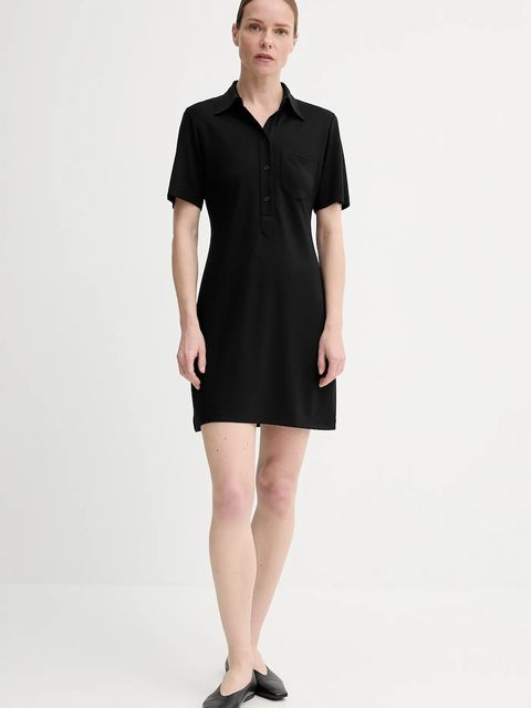 Filippa K sukienka kolor czarny mini prosta 31746.FK - zdjęcie produktu nr 2