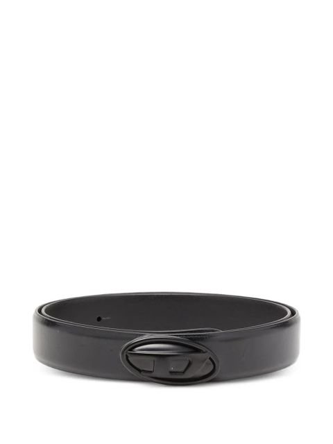Diesel B-Dd logo-buckle belt - Black - zdjęcie produktu nr 1