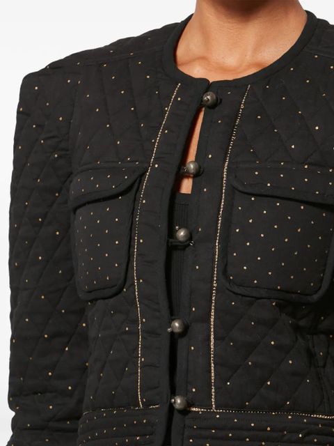 MARANT ÉTOILE Vania buttoned jacket - Black