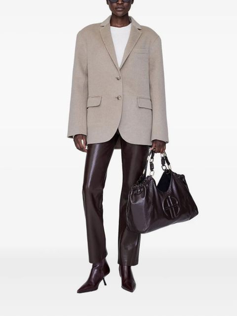 ANINE BING single-breasted long-sleeve blazer - Neutrals - zdjęcie produktu nr 2