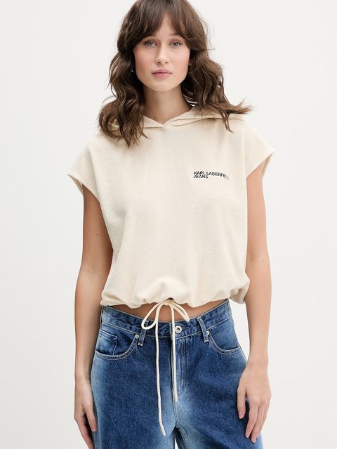 Karl Lagerfeld Jeans bluza oversize damska - zdjęcie produktu nr 2