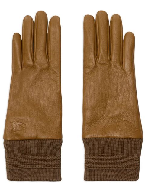 Burberry EKD leather gloves - Brown - zdjęcie produktu nr 1