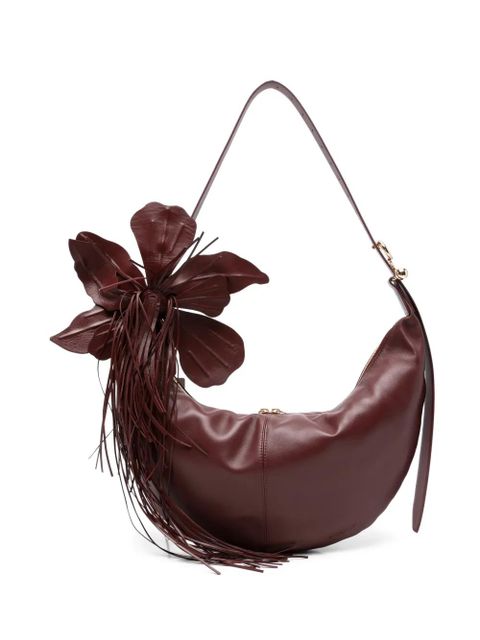 Sportmax Bruno flower-detail shoulder bag - Red - zdjęcie produktu nr 1