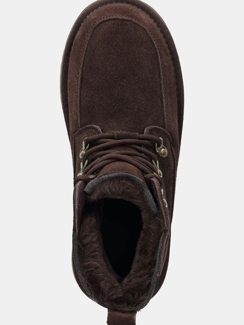 Answear.LAB śniegowce zamszowe kolor brązowy - zdjęcie produktu nr 2