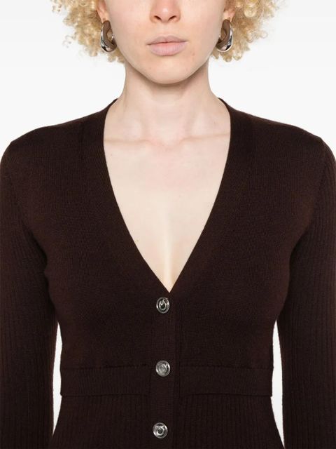 PINKO Riserva mini dress - Brown