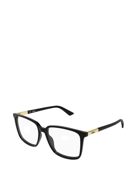 Chloé Eyewear square-frame glasses - Black - zdjęcie produktu nr 2