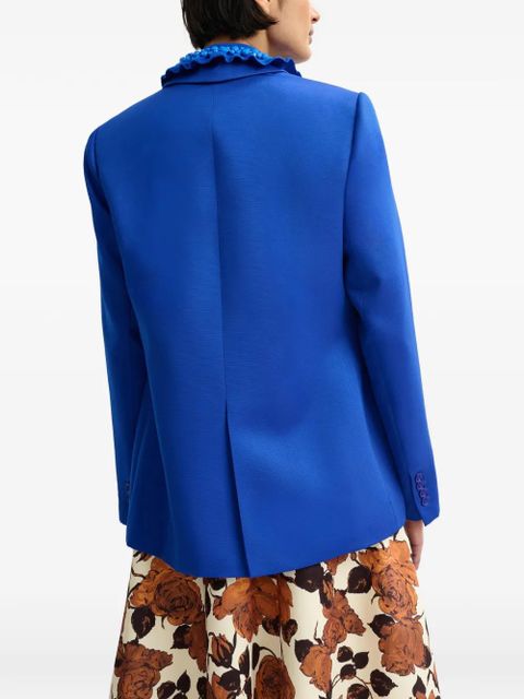 Essentiel Antwerp button flap-pocket blazer - Blue - zdjęcie produktu nr 2