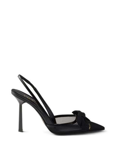 Prada mesh heeled pumps - Black - zdjęcie produktu nr 1
