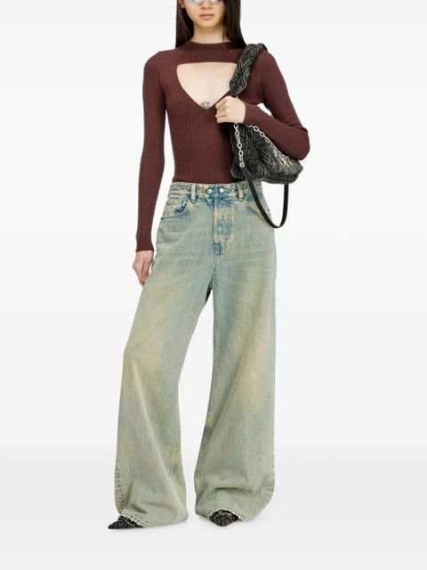 Diesel 1996 D-sire 007cy relaxed wide-leg jeans - Blue - zdjęcie produktu nr 2