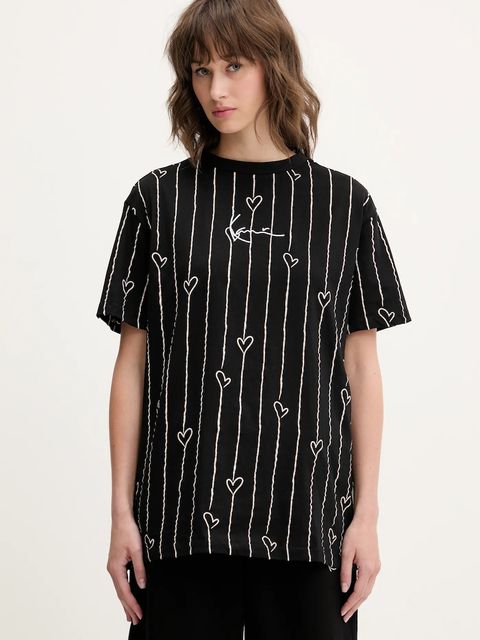 Karl Kani t-shirt bawełniany - zdjęcie produktu nr 2