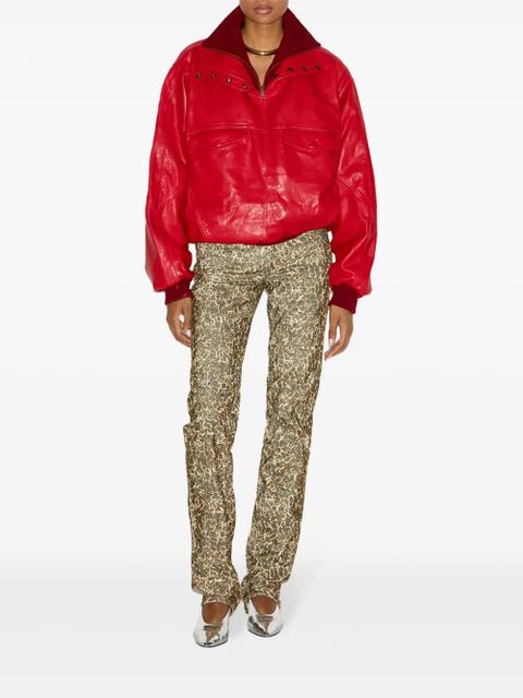 ISABEL MARANT Ferni straight trousers - Brown