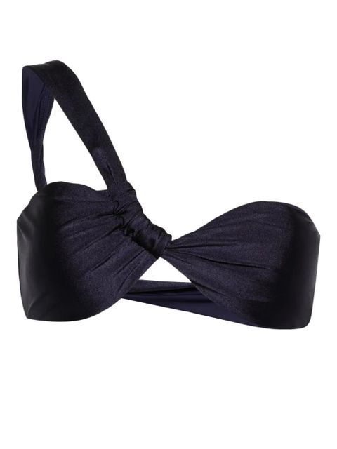 Cult Gaia Charmaine one-shoulder bikini top - Blue - zdjęcie produktu nr 1