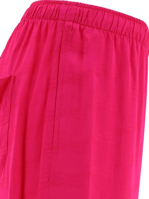 Balenciaga pleated straight-leg trousers - Pink - zdjęcie produktu nr 2