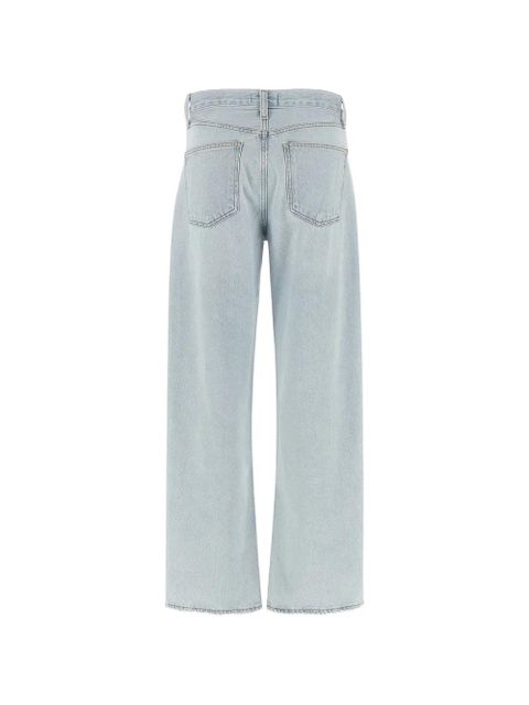 AGOLDE Arc contrast-stitch five-pocket jeans - Blue - zdjęcie produktu nr 2