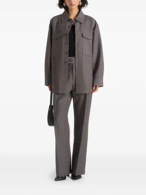 Manière De Voir Joy chest-pockets buttoned shirts - Grey