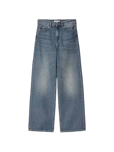 Carhartt WIP W' Jane logo patch jeans - Blue - zdjęcie produktu nr 1