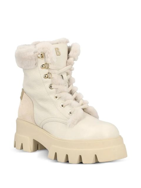 BOGNER leather combat boots - Neutrals - zdjęcie produktu nr 2