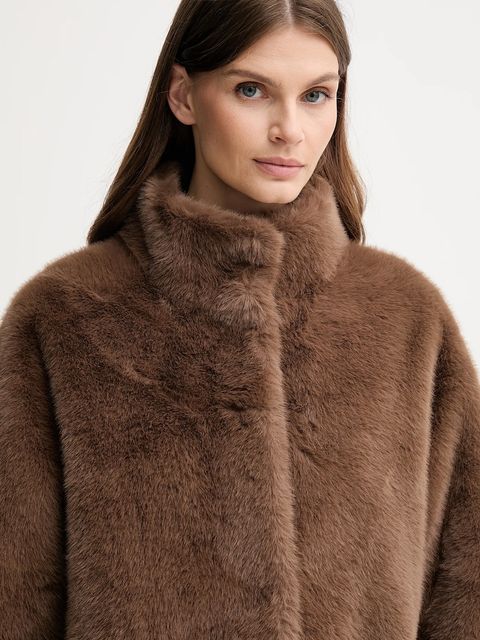 Joop! płaszcz kolor brązowy 30048879