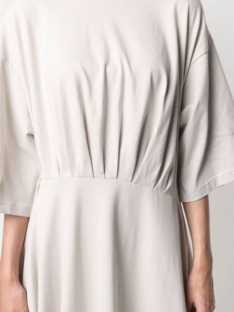 Balenciaga asymmetric-hem T-shirt dress - Neutrals - zdjęcie produktu nr 2