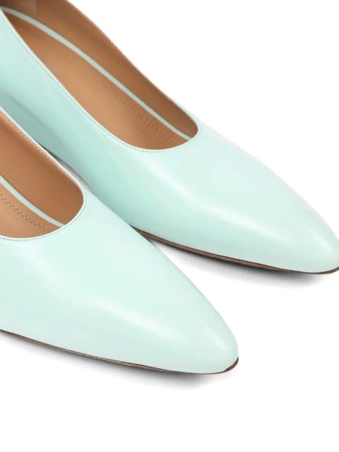 Maison Margiela leather pumps - Blue