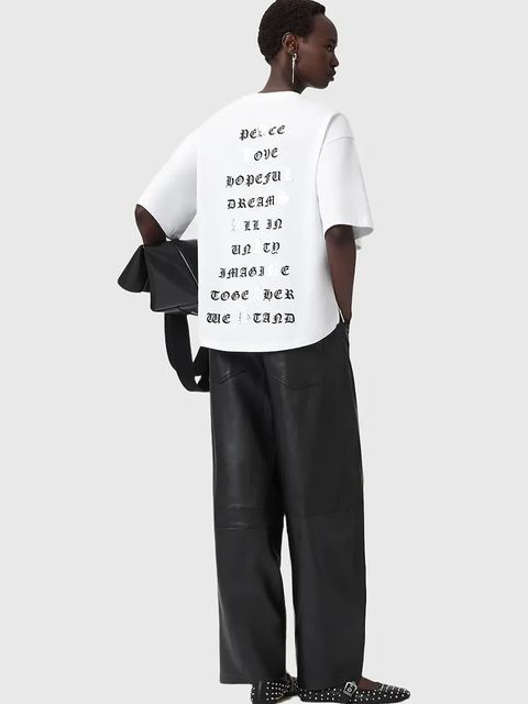 AllSaints t-shirt bawełniany damski kolor biały W088JD