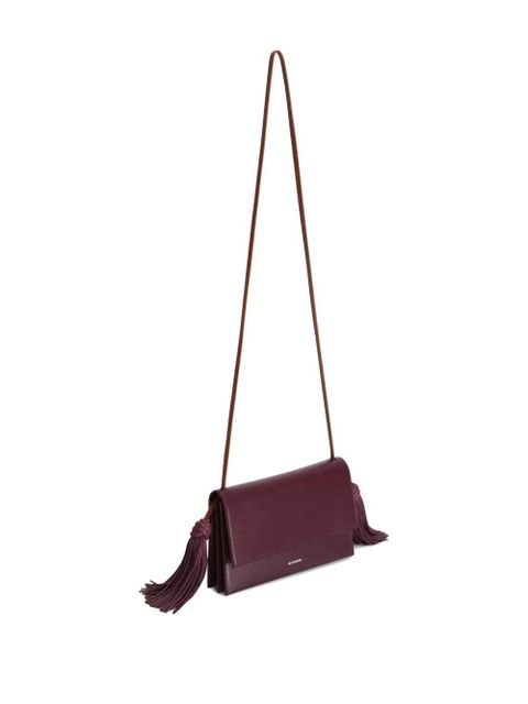 Jil Sander tassel-detailed cross body bag - Red - zdjęcie produktu nr 2