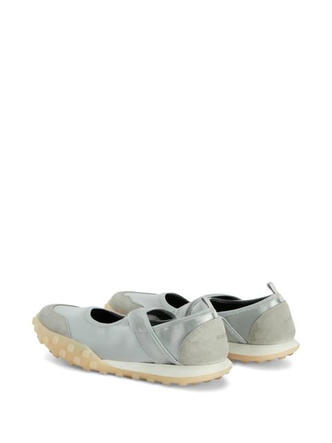 Jil Sander Moon round-toe ballerina - Blue