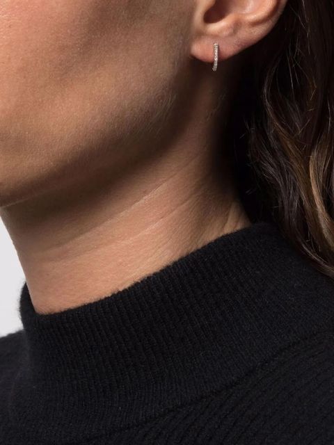 Missoma pavé huggie hoop earrings - Gold - zdjęcie produktu nr 2