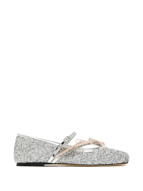 Jimmy Choo Loli ballet flats - Silver - zdjęcie produktu nr 1
