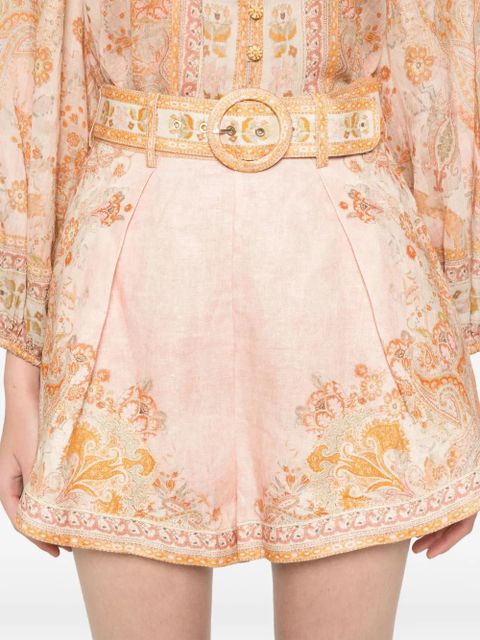 ZIMMERMANN acacia shorts - Neutrals