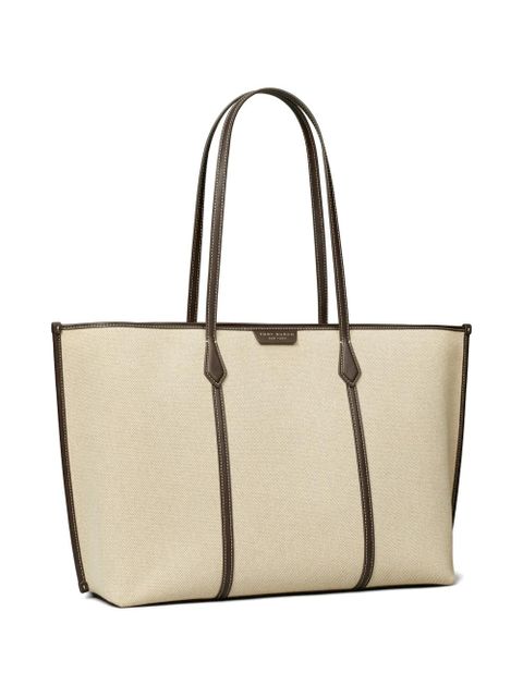 Tory Burch Perry canvas tote - Neutrals