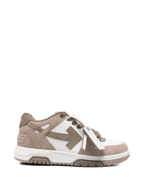 Off-White arrow suede sneakers - Brown - zdjęcie produktu nr 1