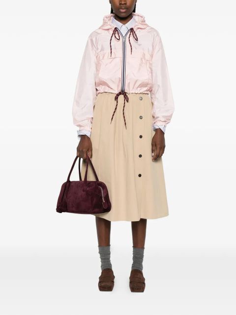 Prada hooded zipped jacket - Pink - zdjęcie produktu nr 2