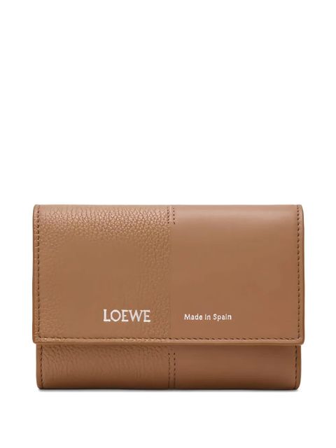 LOEWE textured panel wallet - Neutrals - zdjęcie produktu nr 1