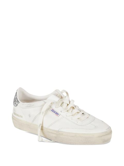 Golden Goose glitter sneakers - White