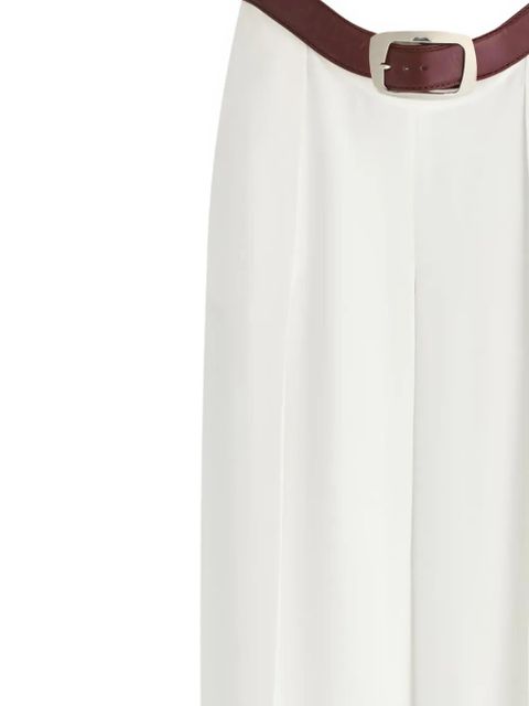 Jean Paul Gaultier belted trousers - White - zdjęcie produktu nr 2