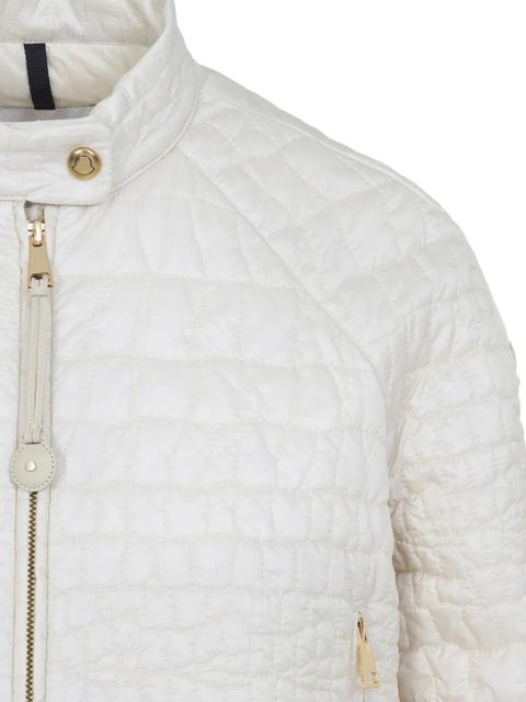 Moncler quilted zip jacket - Neutrals