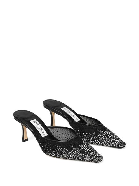 Jimmy Choo 65mm Vivi mules - Black - zdjęcie produktu nr 2