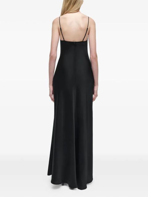 Simkhai Signature Finley cowl-neck maxi dress - Black